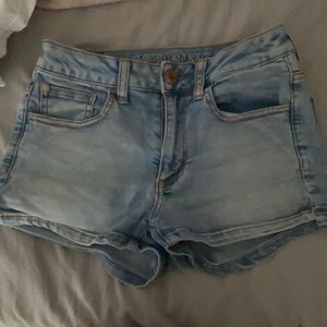 American eagle jean shorts